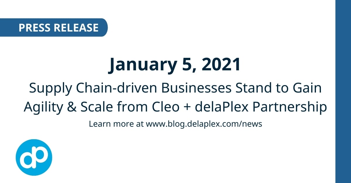 delaPlex_Cleo_Partnership_Press_Release